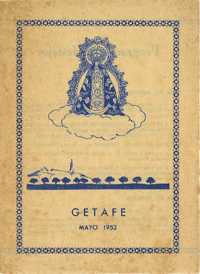 Fiestas patronales en honor a Nuestra Señora de los Ángeles 1953 Getafe